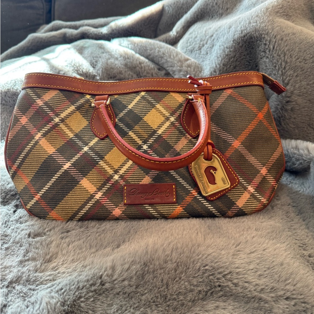 Dooney & Bourke Multicolor Plaid Shoulder Bag